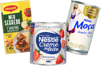 Produtos Maggi, Nestlé Creme de Leite e Nestlé Moça